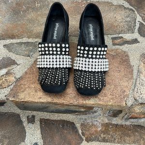 Jeffrey Campbell Embellished Suede Shoes